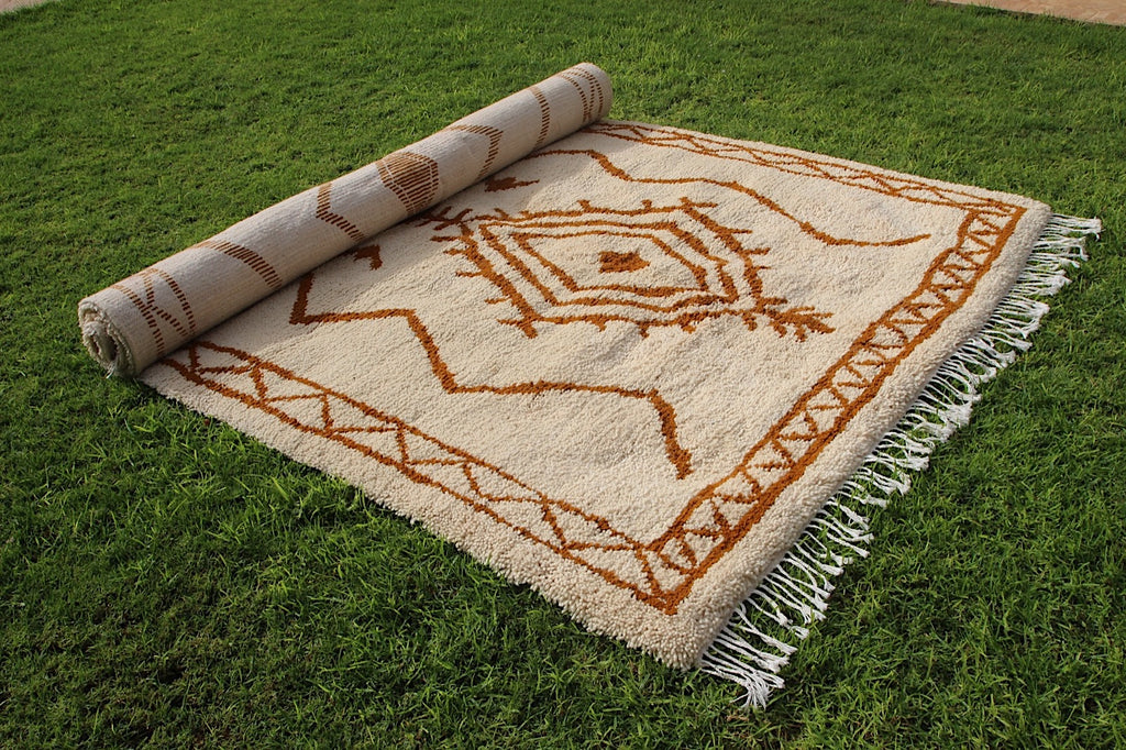 Alfombra Beni Ourain Diamonds - 283 x 250 cm